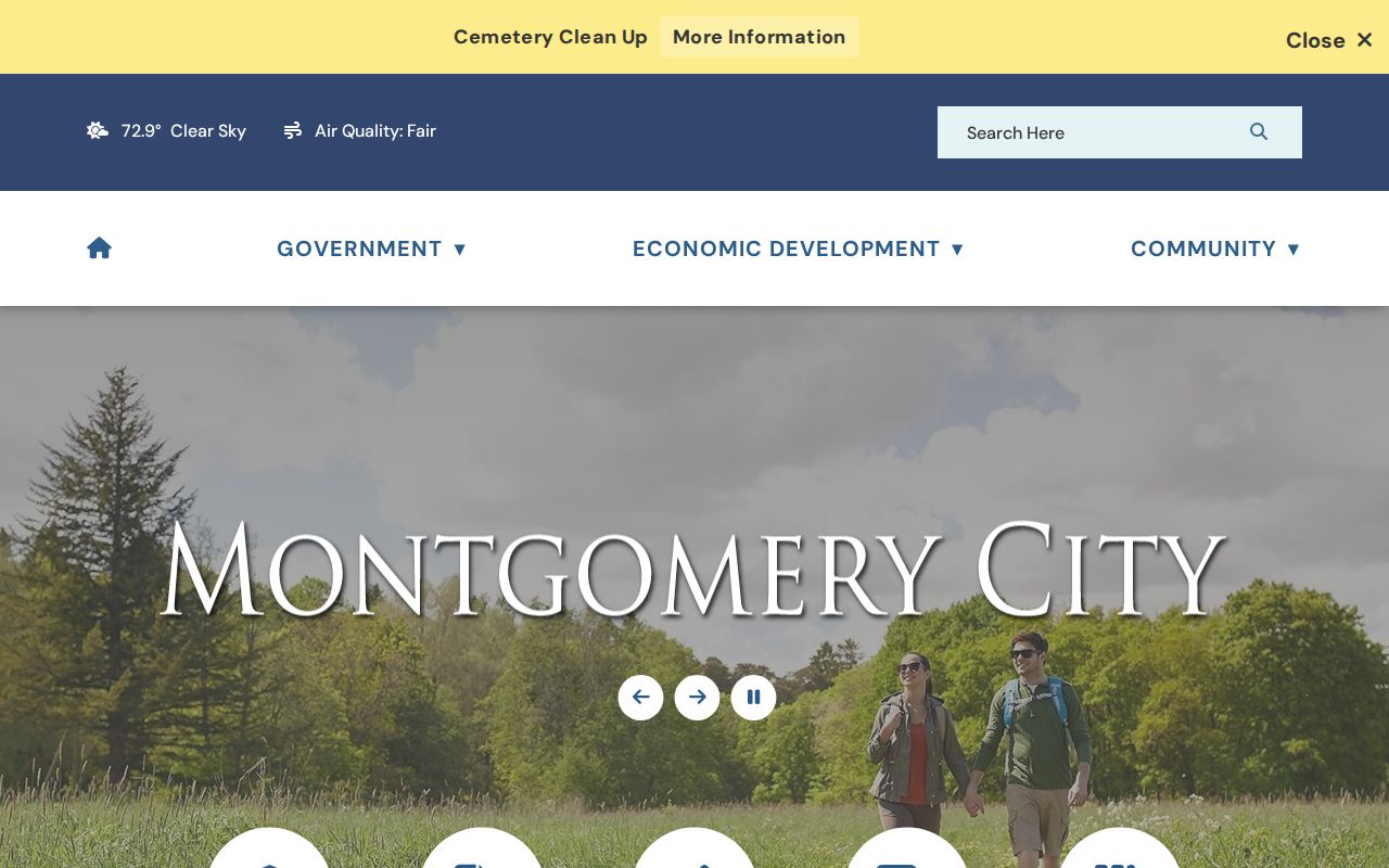 Montgomery County Montgomery City court docket city homepage