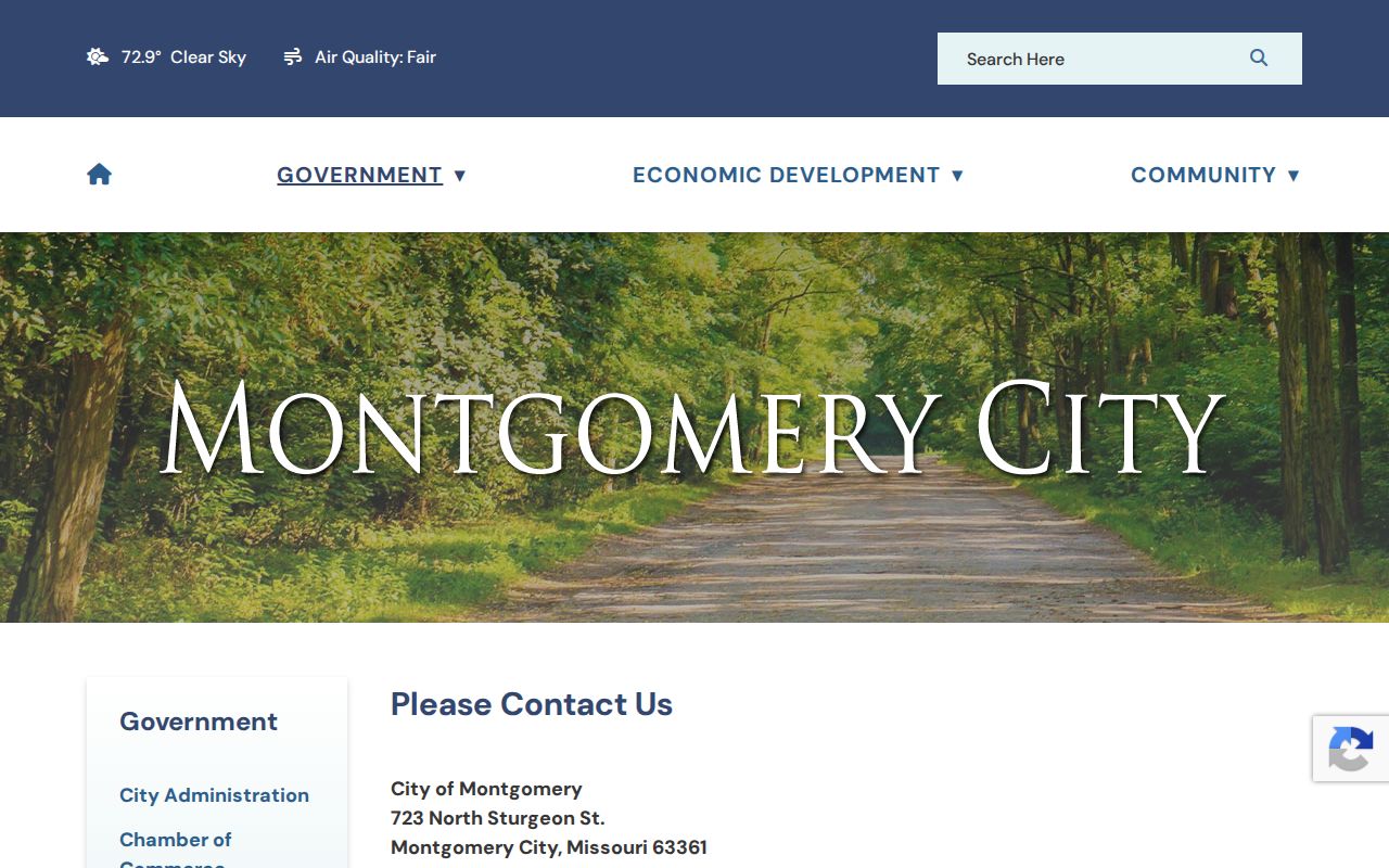 Montgomery County Montgomery City court docket city contact form